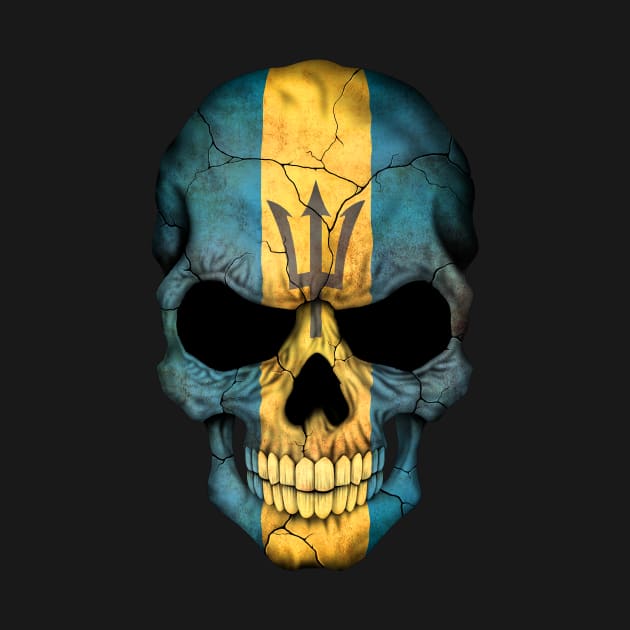 Barbados Flag Skull by jeffbartels