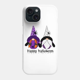 Happy Halloween! Cute Halloween Gnomes Spiders Autumn Vibes Halloween Thanksgiving Phone Case