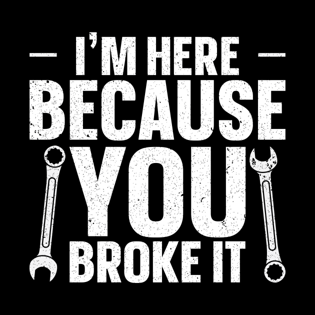 I'm here because you broke it by maxcode