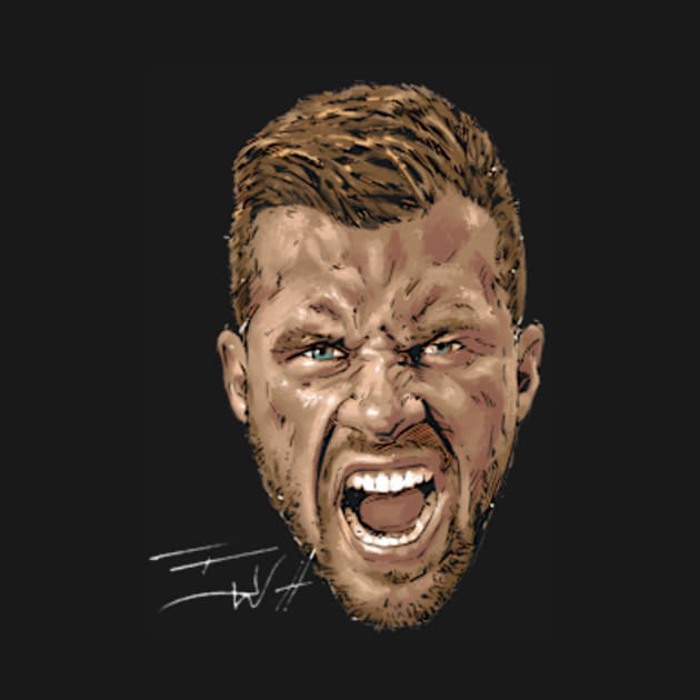 T.J. Watt Pittsburgh Portrait by Ro Go Dan