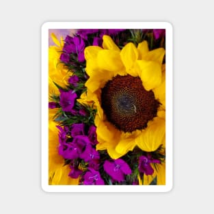 Sunflower Arrangement Magnet