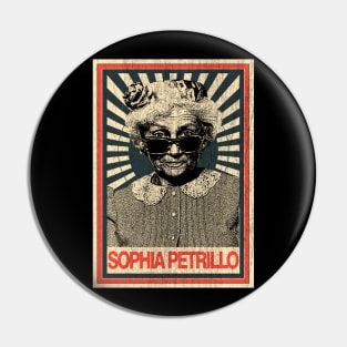 Vintage Poster Sophia Petrillo Pin