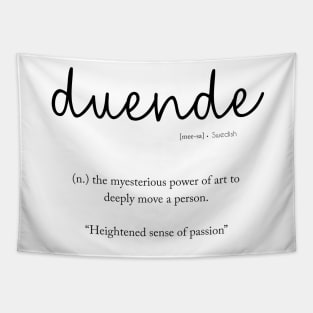 Duende Heightened sense of passion Tapestry