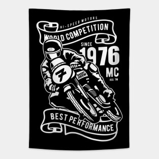 Barry Sheene Superhero Motorcycle Champion Tapestry