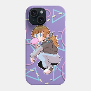 Bubble Gum Posing Phone Case