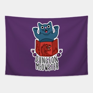 Dungeon Meowster Tapestry