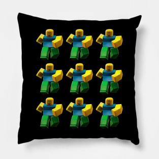 Roblox Aesthetic Noob T-Pose Respawn Default Character Pillow