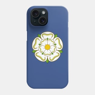 Yorkshire County Flag - White Rose of York Phone Case