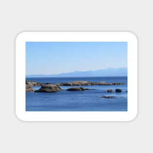 Rocky Ocean Shore Magnet