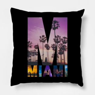 Miami View Pillow