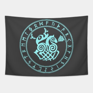 Odin horse Tapestry