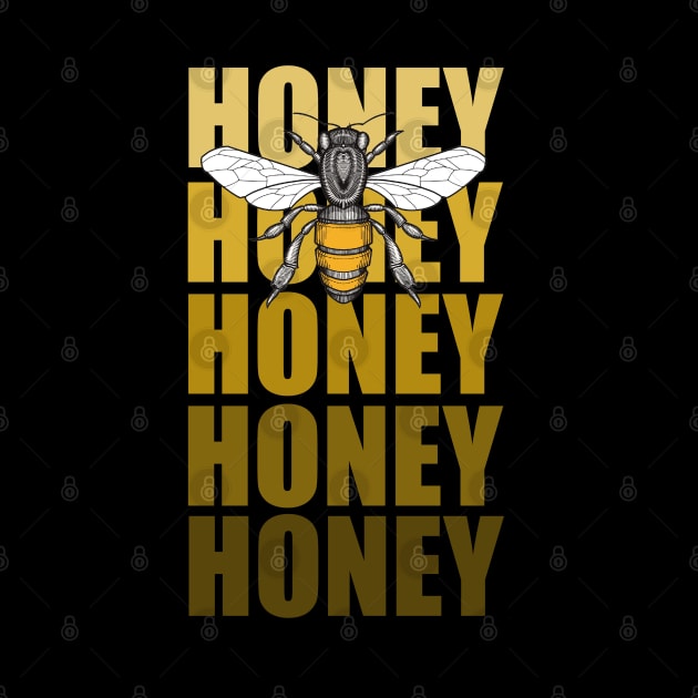 honey honeybee by weilertsen