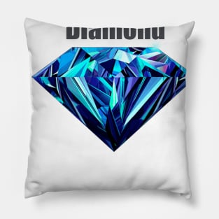 The Blue Diamond Pillow