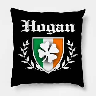 Hogan Shamrock Crest Pillow