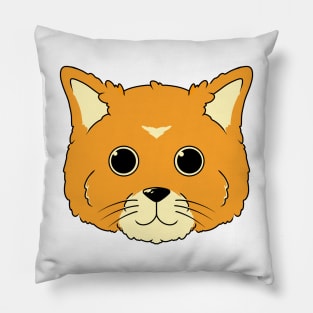 cute cat head Pillow