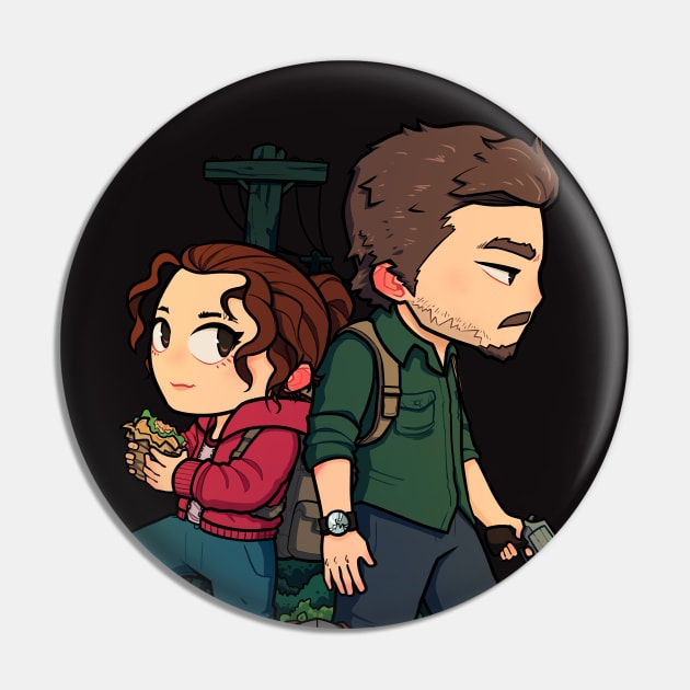 Ellie and Joel Pin by Susto