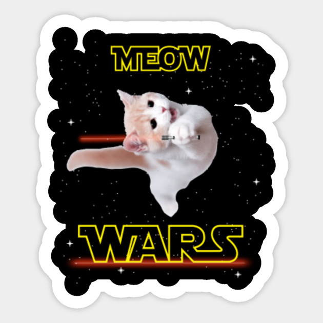 Meow Wars Cat Shirt Funny Gifts For Cats Lovers T Shirt T Shirt
