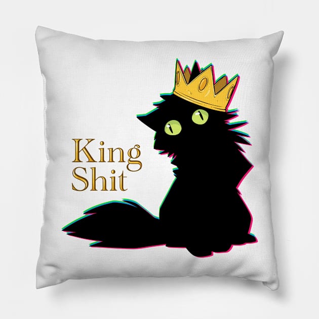 King Sh*t Pillow by FindChaos