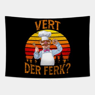 Vert Der Ferk Retrocolor - Vintage Tapestry