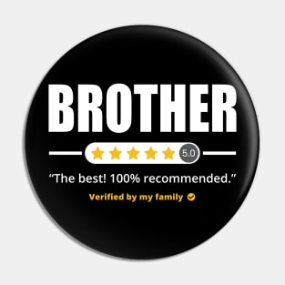 Five Stars Brother Pin