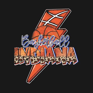 Classic Teams Name Proud Indiana Retro Beautiful Basketball T-Shirt