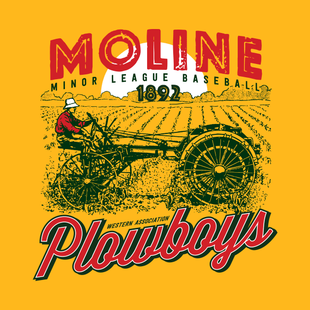 Moline Plowboys by MindsparkCreative