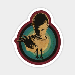 Just Vintage Eleven Magnet