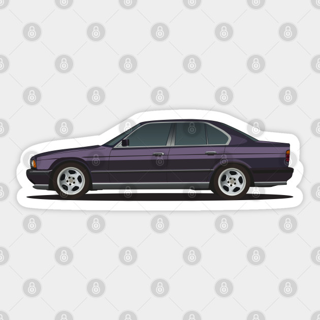 bmw e34 m5 iconic car illustration m5 iconic bavarian car sticker teepublic bmw e34 m5 iconic car illustration