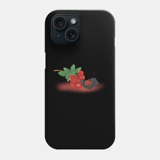 Cranberry cat Phone Case