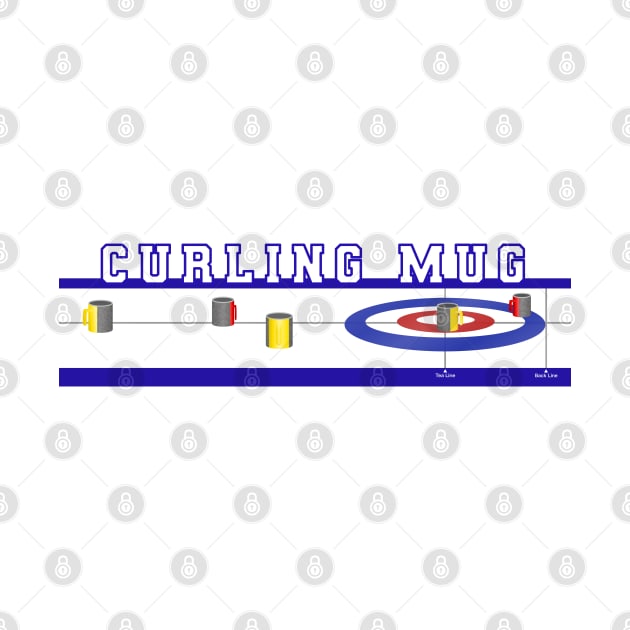 [Mug Only] Curling Mug - White BackGround by kinocomart