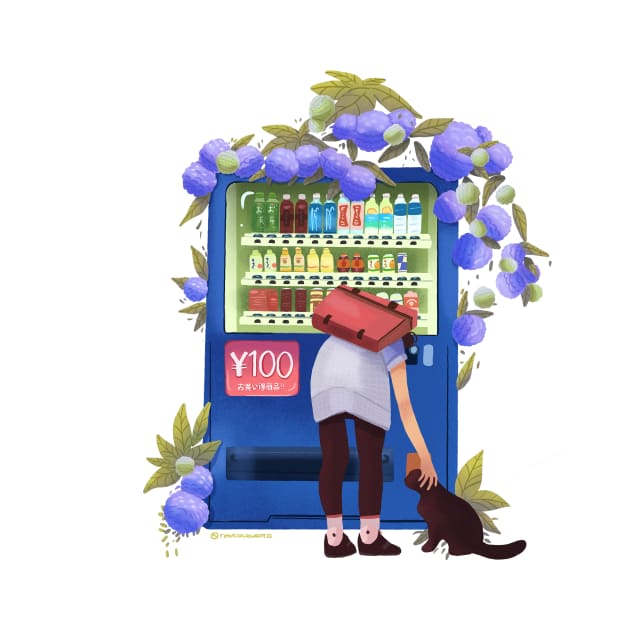 Vending Machine by rebecaalvarezz