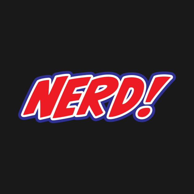 NERD! Original Logo - Over the heart by Ed Johnson Presents NERD! Merch