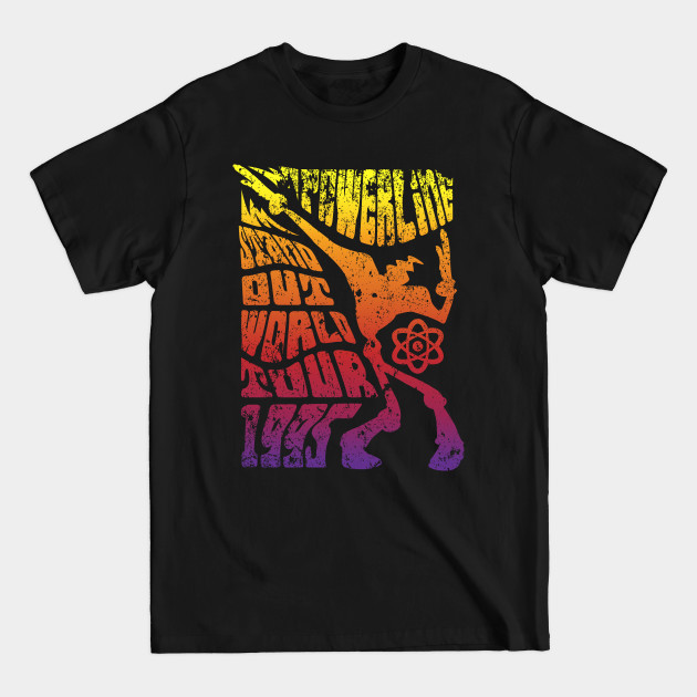 Discover Groovy Powerline World Tour 95' - Powerline - T-Shirt