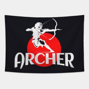 Archery Archer Tapestry