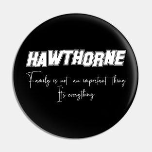 Hawthorne Second Name, Hawthorne Family Name, Hawthorne Middle Name Pin