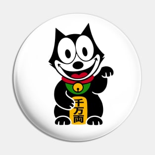 FELIX THE CAT - Maneki Neko Pin