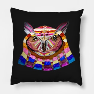 Great horned owl Pillow