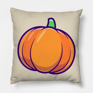 Pumpkin Vegetable Cartoon Pillow