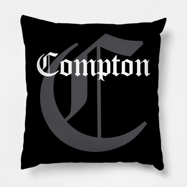 Compton C Pillow by mBs