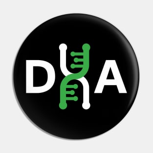 DNA Wordmark Pin