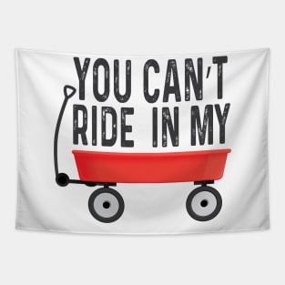 Cute Red Wagon Tapestry