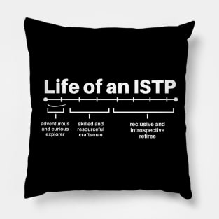 Life of a ISTP Funny Personality Type Memes of Introverts Unite Pillow