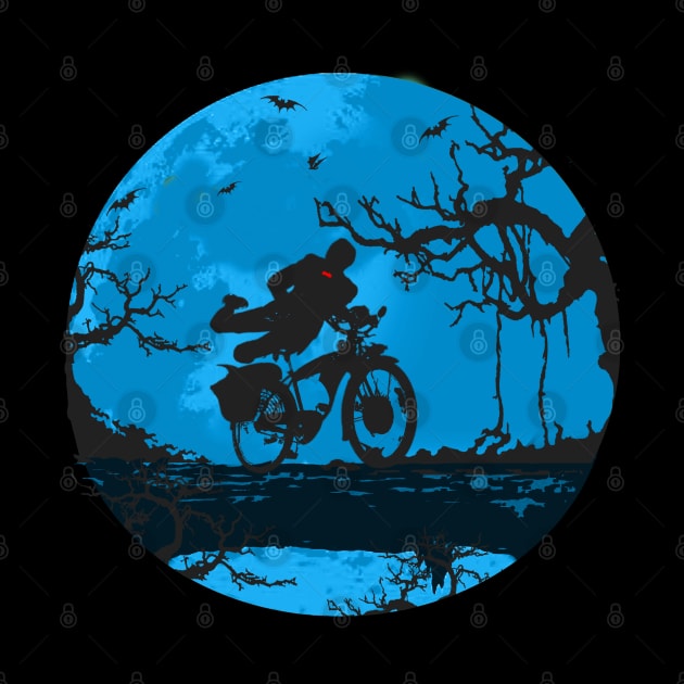 Pee wee herman - Ride bike in the dark night by SLAMDONUTS