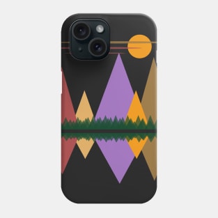 Moon Over The Mountains #1 Phone Case