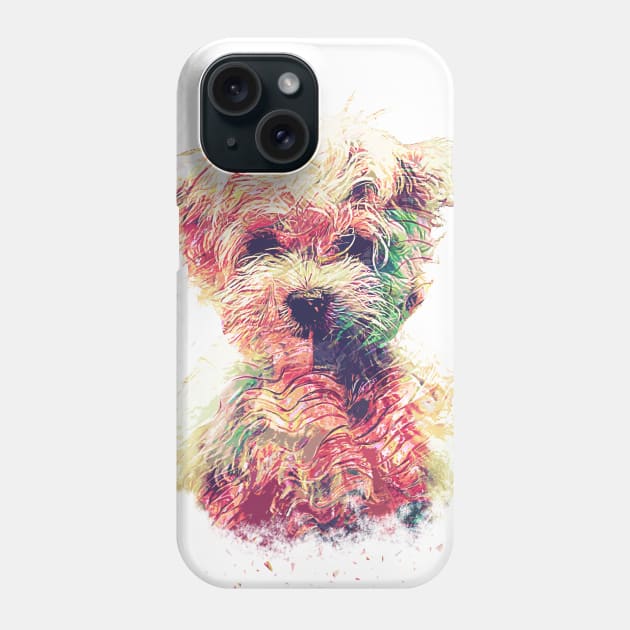 Pop Art Puppy Dog Phone Case by FOURCORNER