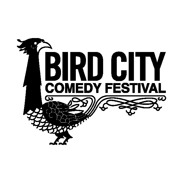 Old School Black Logo by BirdCityComedyFestival