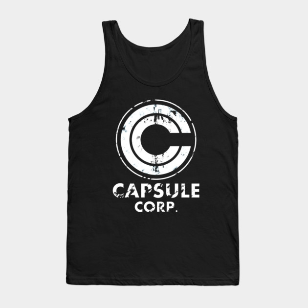 Dragon Ball Z Capsule Corp Symbol Adult Tank Top