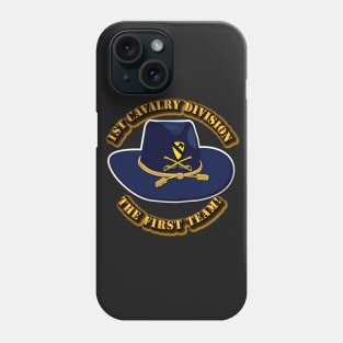 1st Cavalry Division - Cav Hat Phone Case