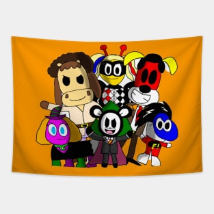 Halloween Gang Tapestry