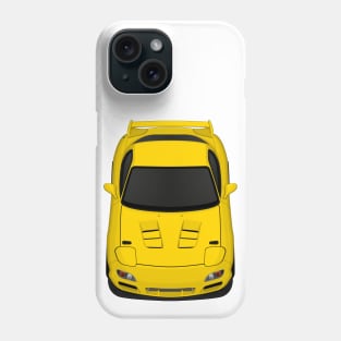 RX7 Yellow Phone Case